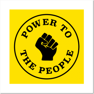 Power To The People Posters and Art